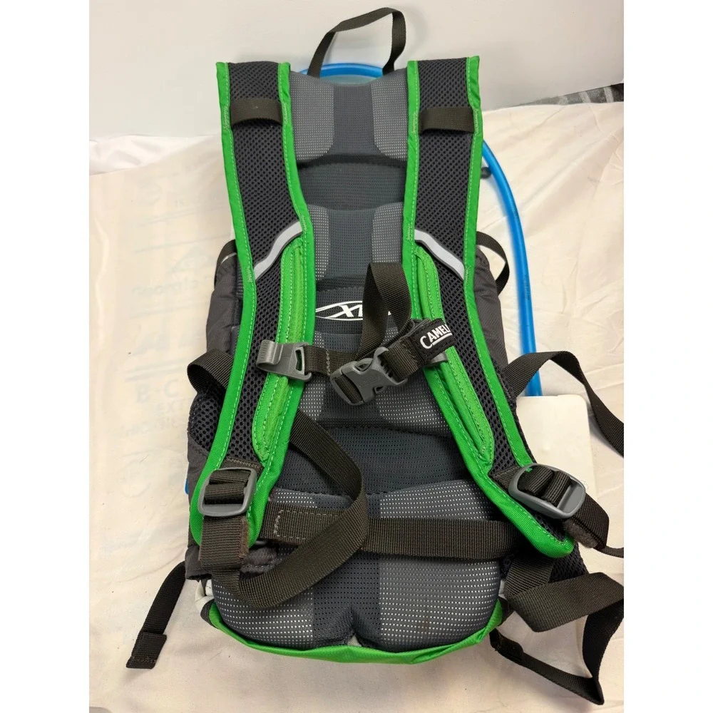 CamelBak Lobo Hydration Pack 100oz 3L Green White Black Mountain Bike Backpack